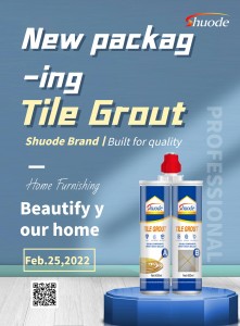 Tile Grout-Two component epoxy resin adhesive